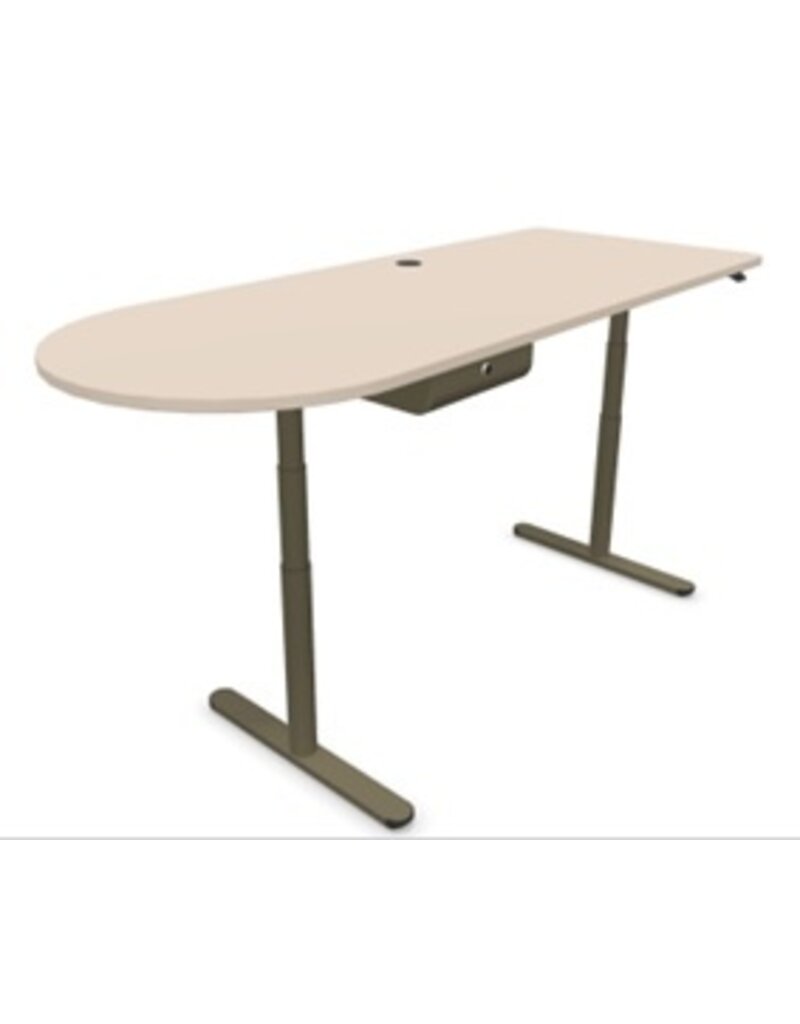 Voortman kantoormeubelen Voortman Halo Solo Zit-sta bureau elektrisch verstelbaar