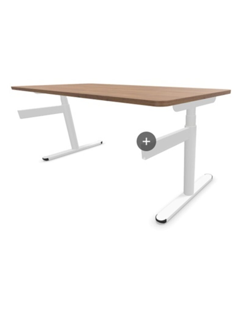 Voortman kantoormeubelen Voortman Halo Mono Zit-sta bureau elektrisch verstelbaar