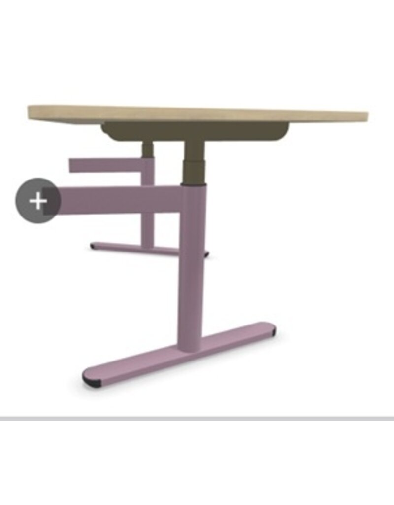 Voortman kantoormeubelen Voortman Halo Mono Zit-sta bureau elektrisch verstelbaar