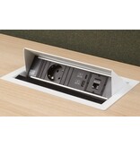 Voortman kantoormeubelen Voortman Tabs vergadertafel rechthoek 4-16 personen