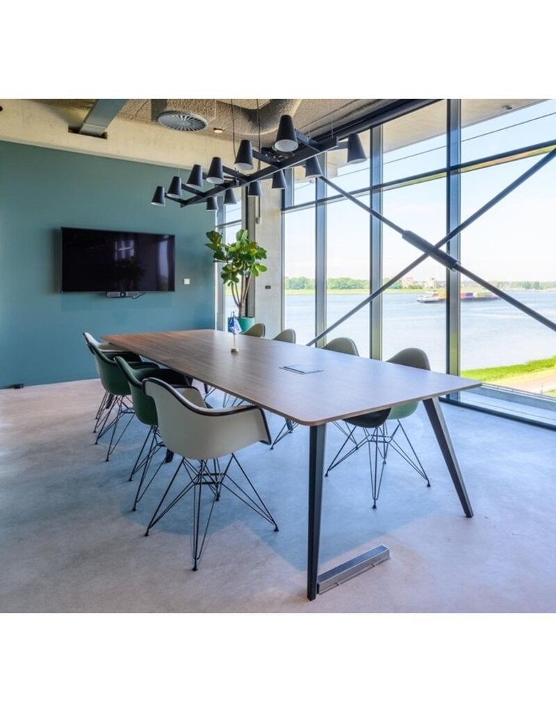 Voortman kantoormeubelen Voortman Tabs vergadertafel rechthoek 4-16 personen