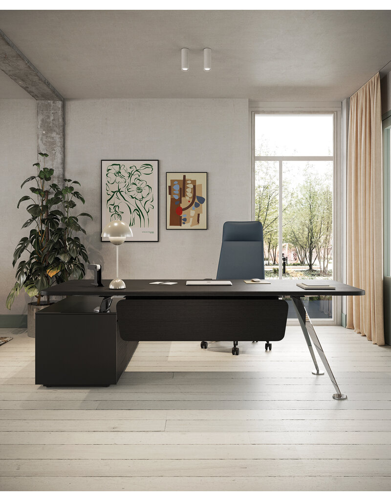 Frezza Frezza Spike management bureau met vast dressoir