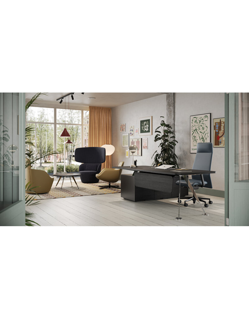 Frezza Frezza Spike management bureau met vast dressoir