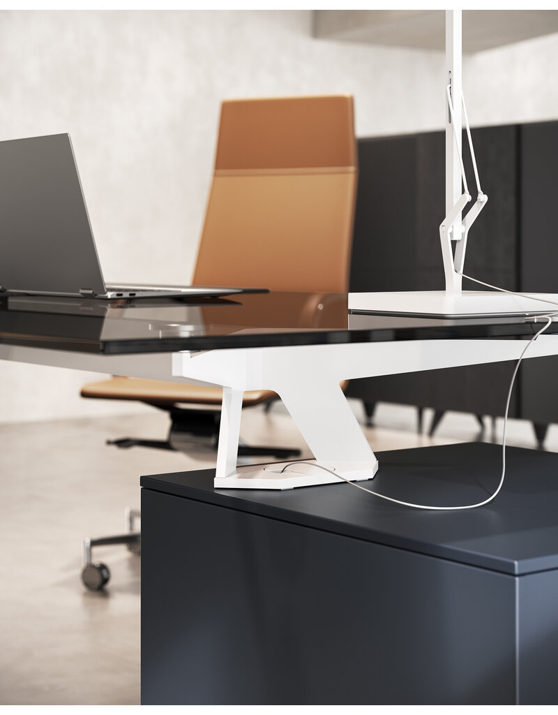 Frezza Frezza Spike management bureau met vast dressoir