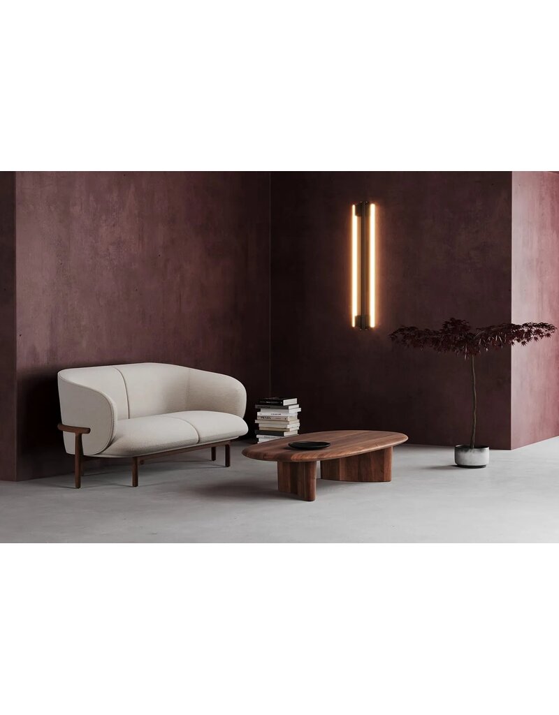 Artisan Artisan Monument Oval massief houten coffee table