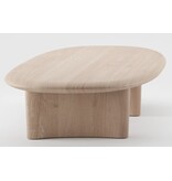Artisan Artisan Monument Oval massief houten coffee table