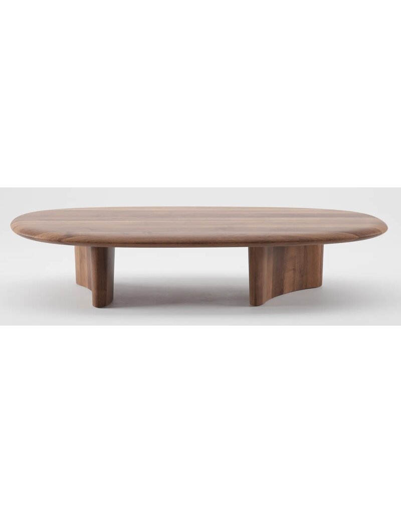 Artisan Artisan Monument Oval massief houten coffee table