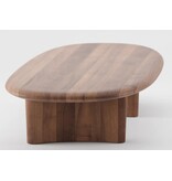 Artisan Artisan Monument Oval massief houten coffee table
