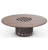 Artisan Artisan GRID ronde massief houten coffee table