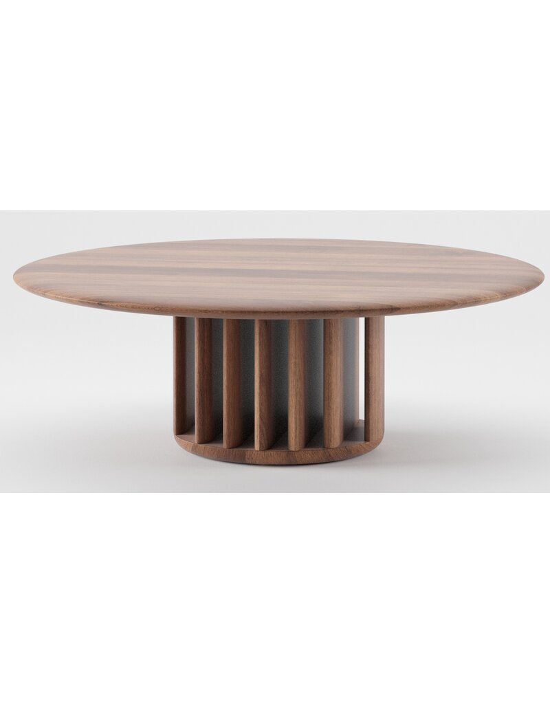 Artisan Artisan GRID ronde massief houten coffee table