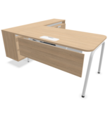 Narbutas Narbutas Round  bureau met vast dressoir