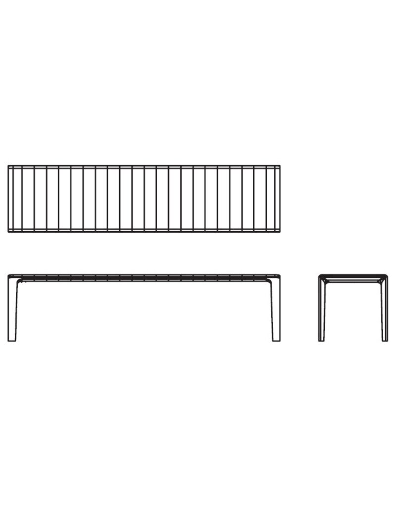 Artisan Artisan Invito houten design eettafelbank