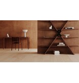 Artisan Artisan Latus houten bureau met leren blad