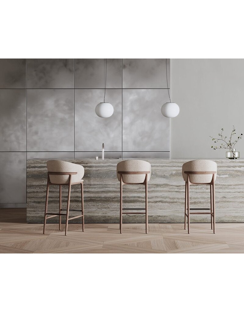 Artisan Artisan Mela houten design kruk