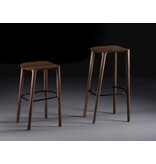 Artisan Artisan Neva houten barkruk met kussen