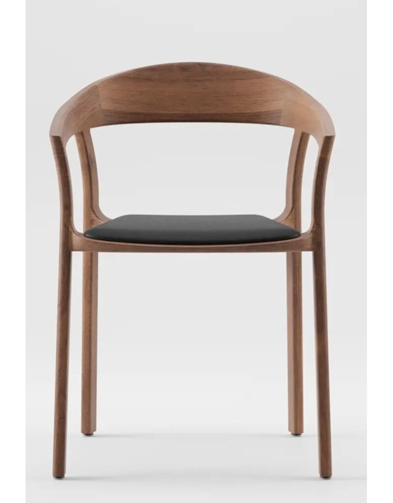 Artisan Artisan Tara houten design eetkamer / restaurantstoel met kussen