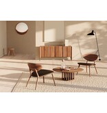 Artisan Artisan Wu Lounge chair houten stoel met bekleding