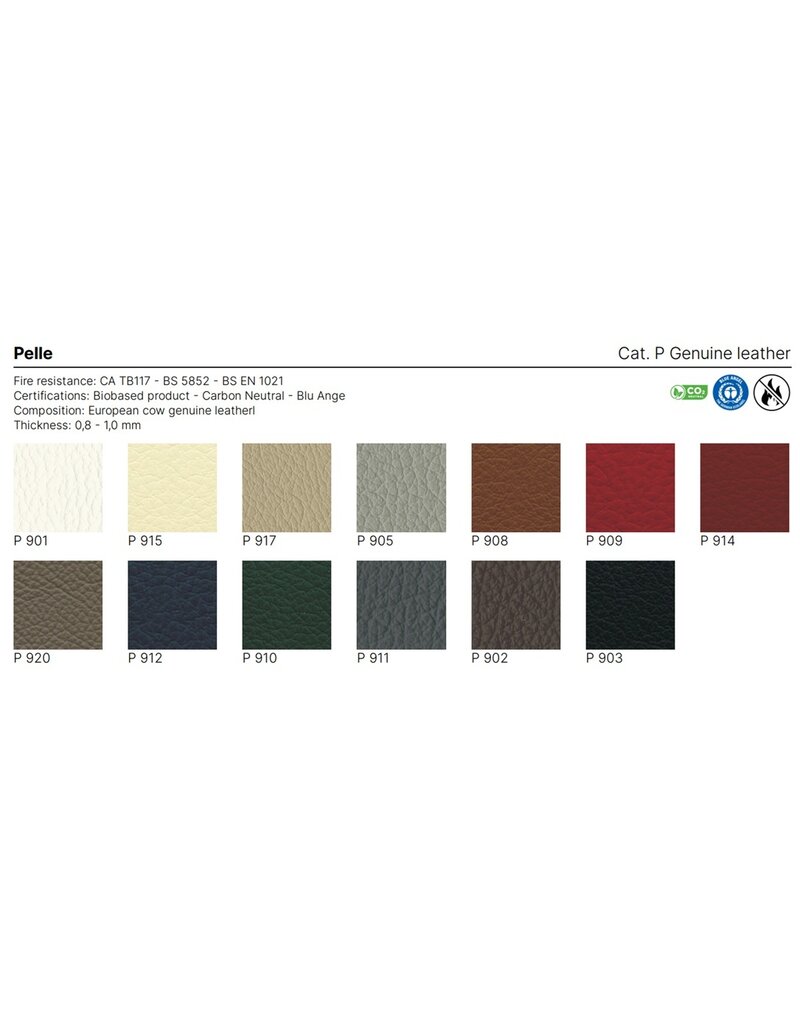 Kastel Kastel Kimera leren fauteuil