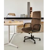 Quinti Quinti Charles gestoffeerde bureaustoel