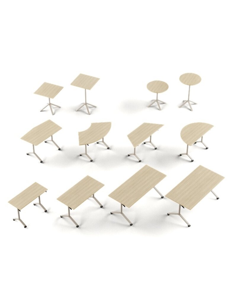 Narbutas Narbutas FlipTop verrijdbare klaptafel