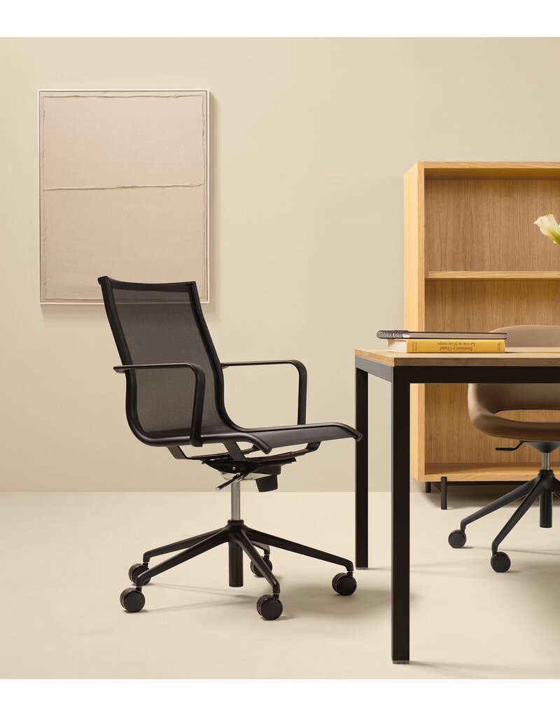 Quinti Quinti Season Net bureaustoel lage rugleuning