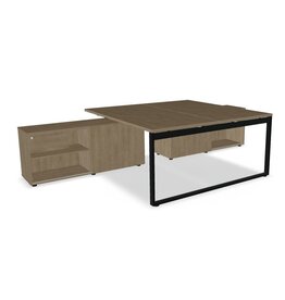 MDD MDD OGI-Q dubbel bureau met dressoir
