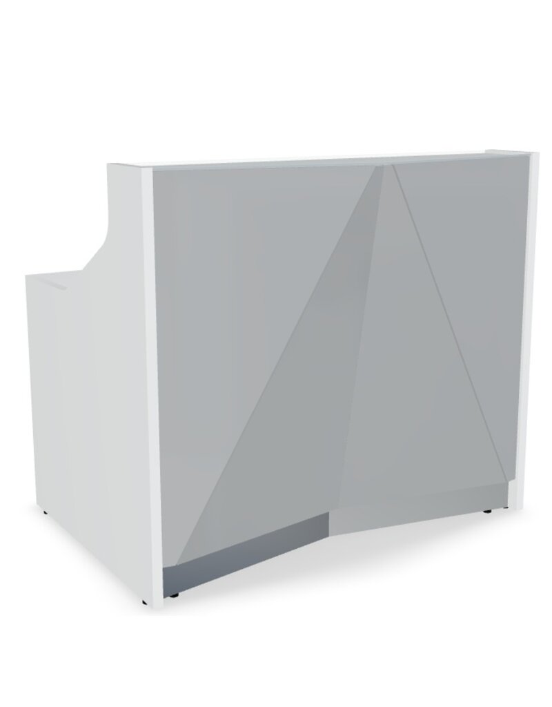 MDD MDD Alpa modulaire receptiebalie met vloer LED verlichting