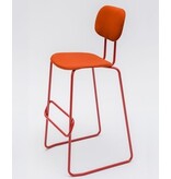 MDD MDD New School kruk met beklede zitting