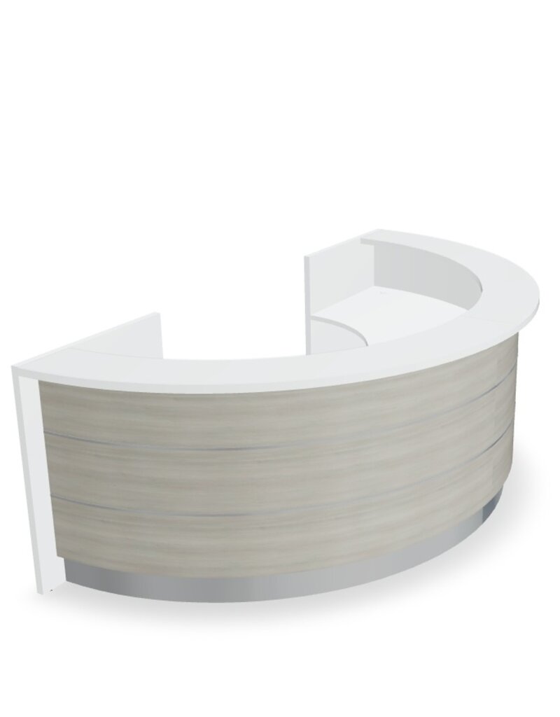 MDD MDD Valde ronde receptiebalie met LED verlichting