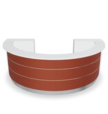 MDD MDD Valde ronde receptiebalie met LED verlichting