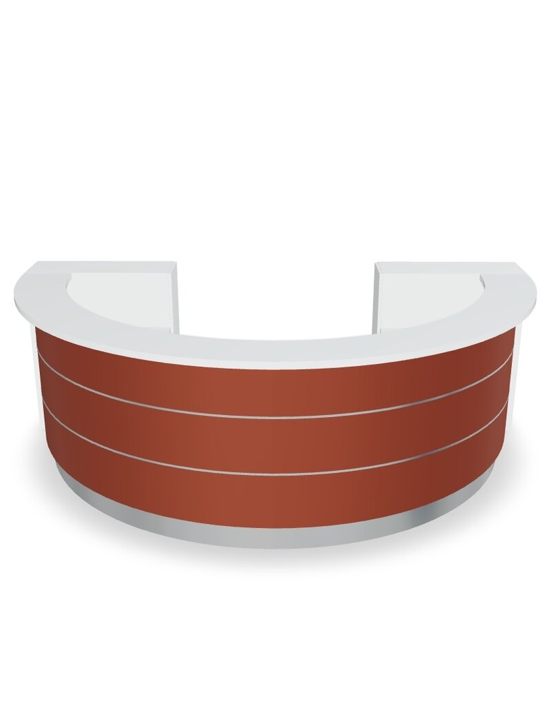 MDD MDD Valde ronde receptiebalie met LED verlichting