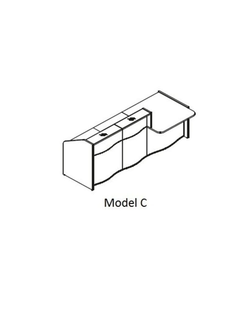 MDD MDD Wave modulaire receptiebalies / ontvangstbalies