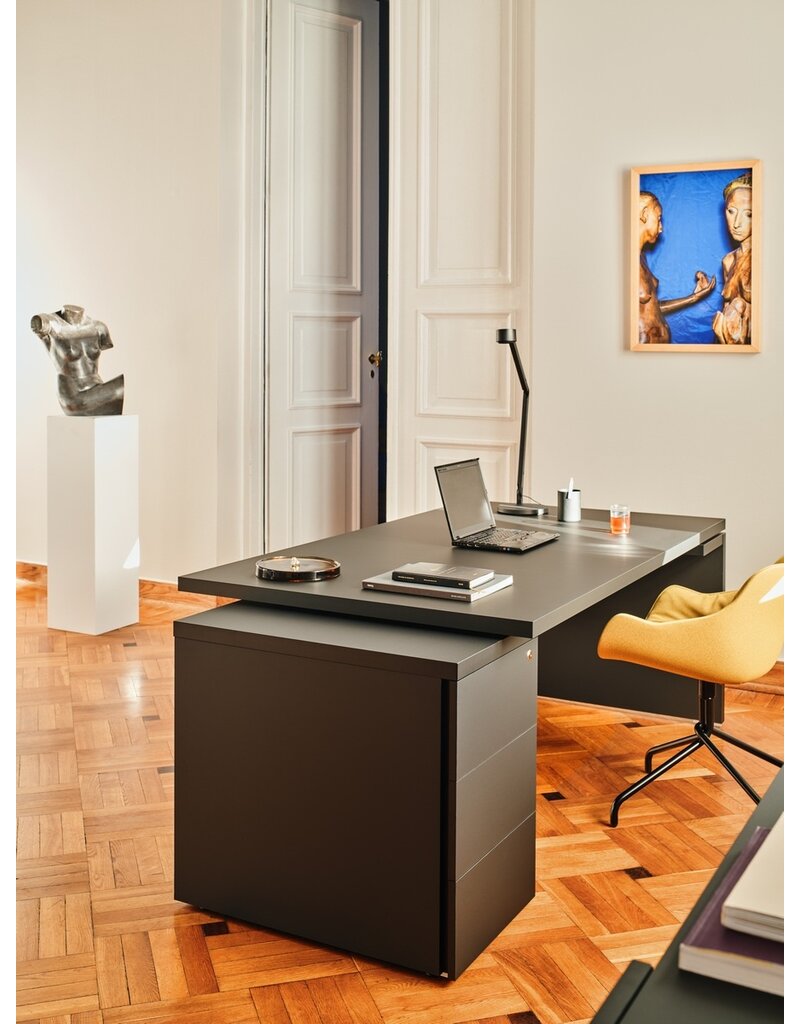 MDD MDD Mito Fenix directie bureau met vast ladeblok