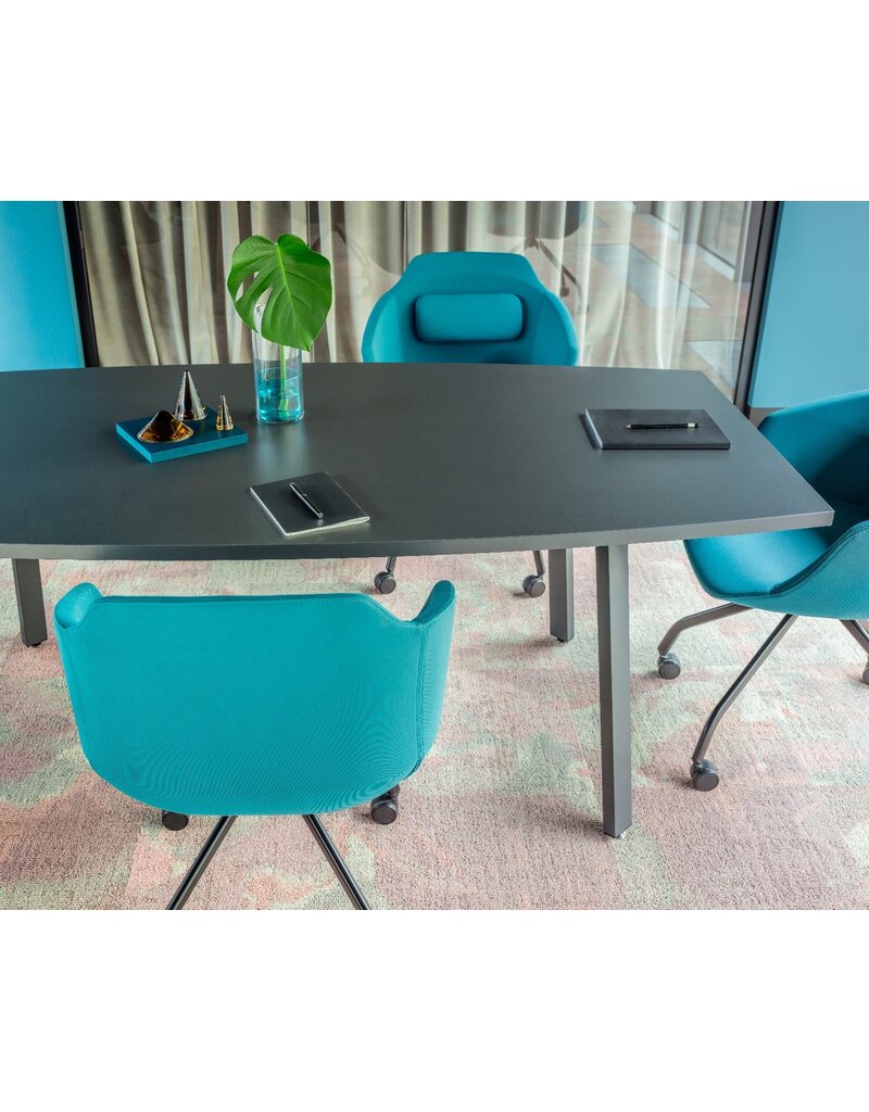 MDD MDD OGI-A modulaire vergadertafel bootvorm