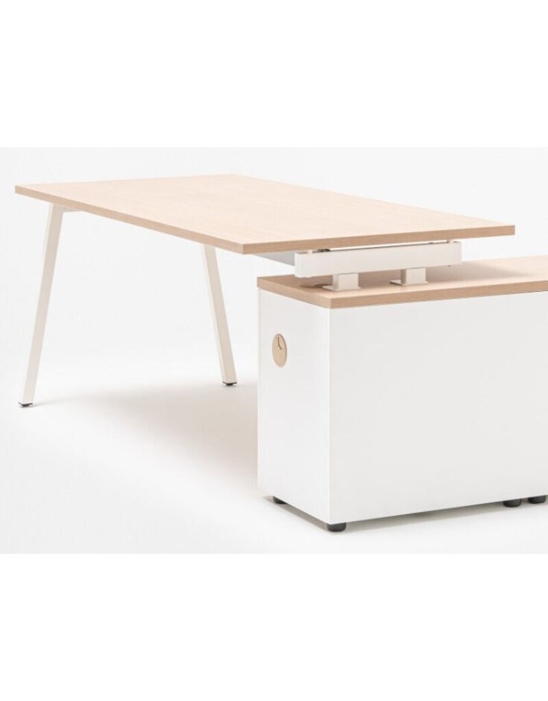 MDD MDD OGI-M bureau met vaste kast