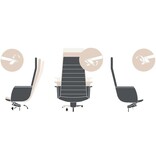 Frezza Frezza Key multifunctionele luxe directiestoel