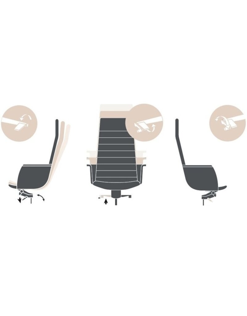 Frezza Frezza Key multifunctionele luxe directiestoel