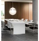 Fantoni Fantoni Quaranta5 vergadertafel met kabelmanagement