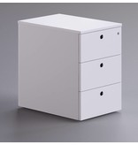 Fantoni Fantoni Framework 2.0 verrijdbaar ladeblok, 3 laden of 1 lade met hangmappenlade