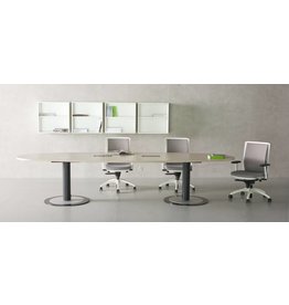 Fantoni Fantoni ovale vergadertafel 360 cm