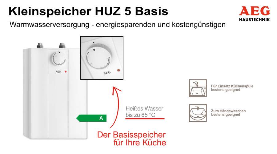 AEG Kleinspeicher - kostengünstig und energiesparend