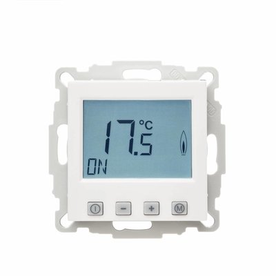 Halmburger Raumthermostat ERK-55 digital mit Uhr für Stellantriebe Fußbodenheizung