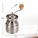 Homgeek Handmatige Koffiemolens Duurzaam Handige Handleiding Spice Bean Koffiemolen Rvs Burr Grinder met Keramische Kern homgeek