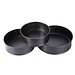3 stks/partij non-stick Ronde Pizza Pan met Lock multi-layer Cake Bakken Tin Lade Bakvormen Mold Carbon staal AIHOME