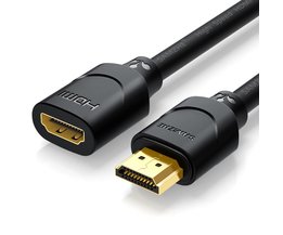 HDMI1.4 Kabel Extender Man-vrouw 0.5 m/1 m/1.5 m/2 m/3 m Extension HDMI voor Computer/HDTV/Laptop/Projector SAMZHE