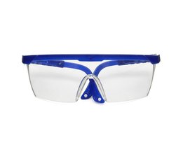 Beschermende Bril Blauw en Wit Kleur Veiligheidsbril Oogbescherming Werkplek Supplies <br />
 Safurance