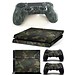 Camouflage camo silicone rubber zachte mouwen skin grip cover case protector + vinyl patroon skin sticker voor playstation 4 ps4 ps 4 <br />
 MyXL
