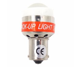 Universal Automotive Auto 12 V LED Back Up Alert Piep Licht Reverse Alarm Bulb Pieper Buzzer Zendt Pieptoon voor P21W BA15S <br />
 HM