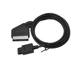 A/V TV Video Game kabel Scart Kabel Voor Nintendo SNES voor Gamecube en N64 Console Compatibel met NTSC systeem <br />
 xunbeifang