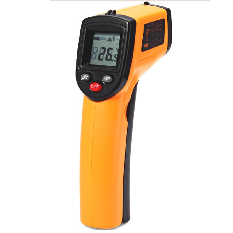 Digitale Infrarood Thermometer Professionele contactloze Temperatuur Tester Temperatuur Laser Gun Apparaat-50 380C <br /> rainbowind